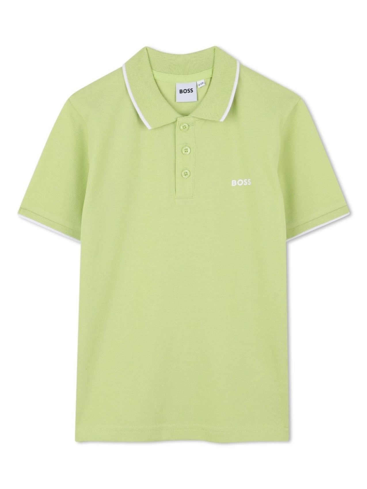 

Рубашка поло с короткими рукавами BOSS Kidswear, зеленый