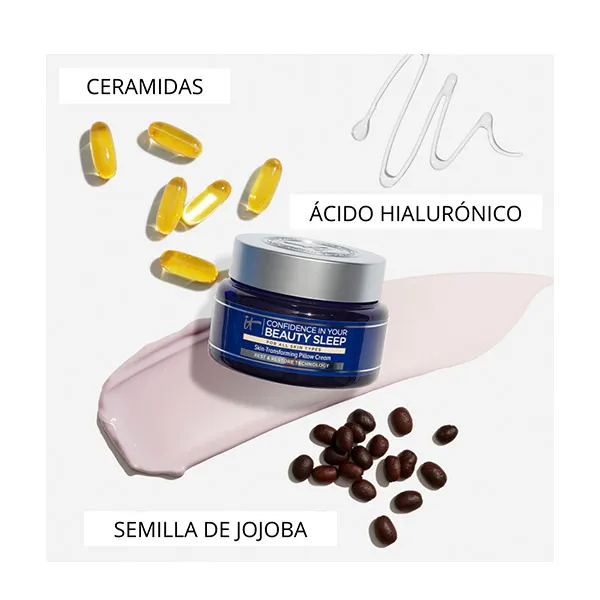 Крем для лица It Cosmetics — Увлажняющий антивозрастной ночной Confidence In Your Beauty Sleep, 60 мл — фото 3
