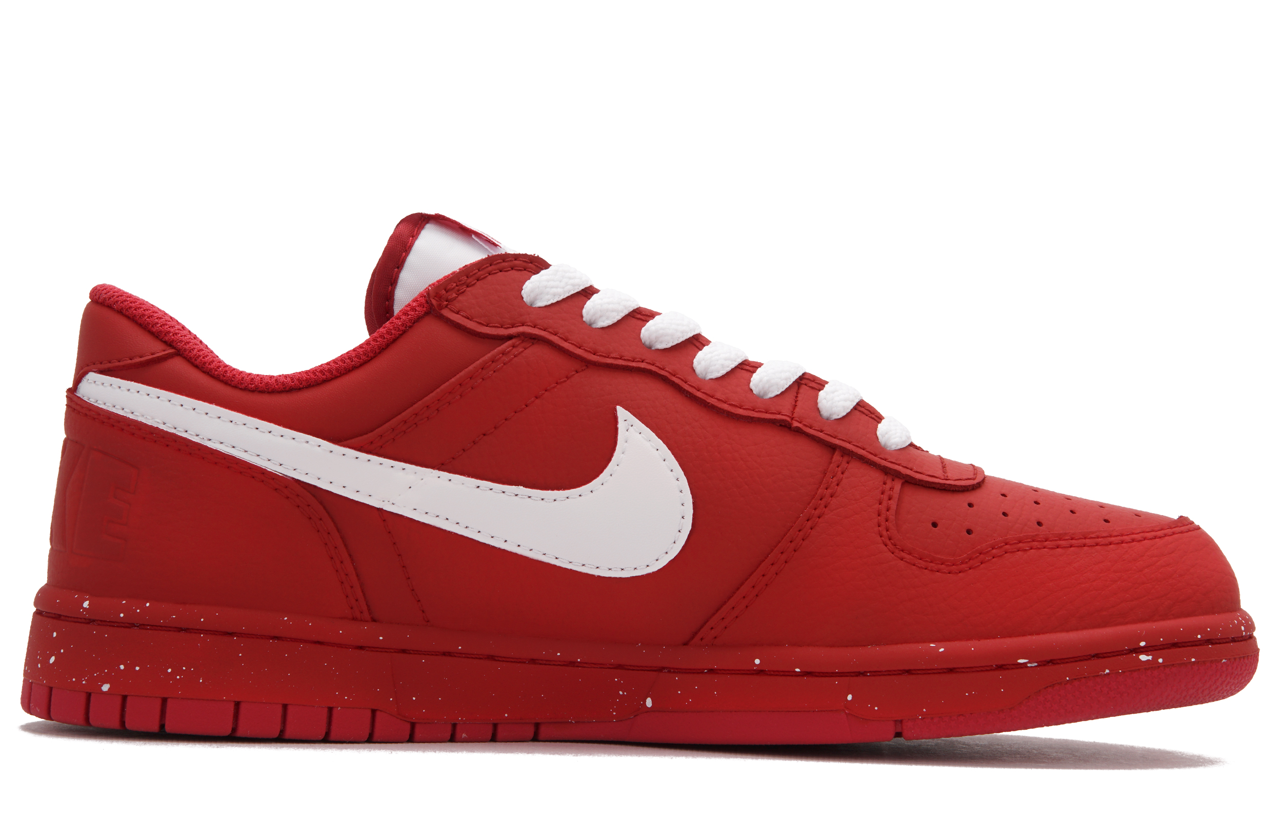Nike Кроссовки для скейтбординга Big Dahongpao Tea Ink Splatter A низкие унисекс Red White — фото 3