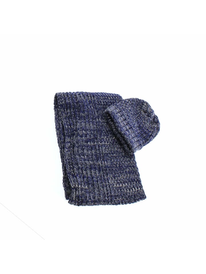

Шарф Eferri Schal und Mütze Hambers (B)170 x (H)26 cm, синий
