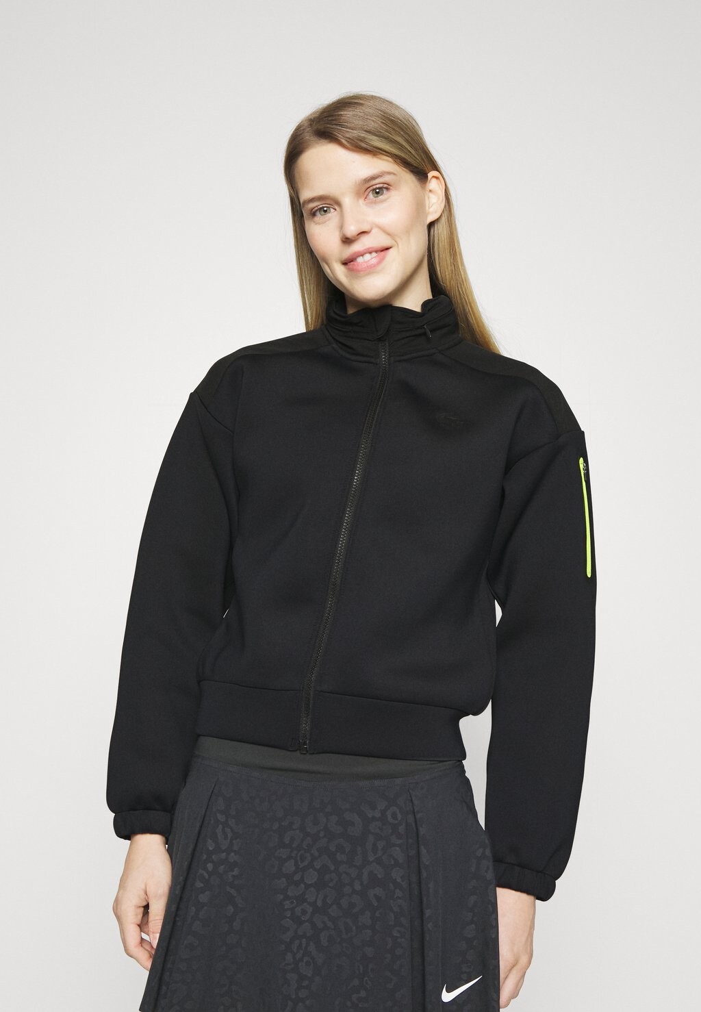 

Толстовка на молнии Lacoste, черный