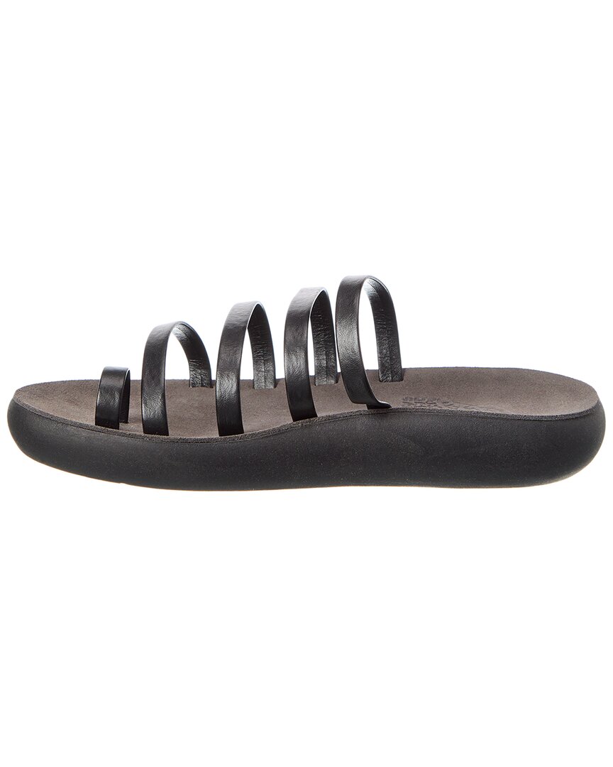 Древнегреческие сандалии Niki Комфортные кожаные сандалии Ancient Greek Sandals, черный — фото 2