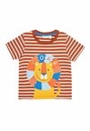 

Футболка с принтом REGULAR FIT Jojo Maman Bébé, коричневый