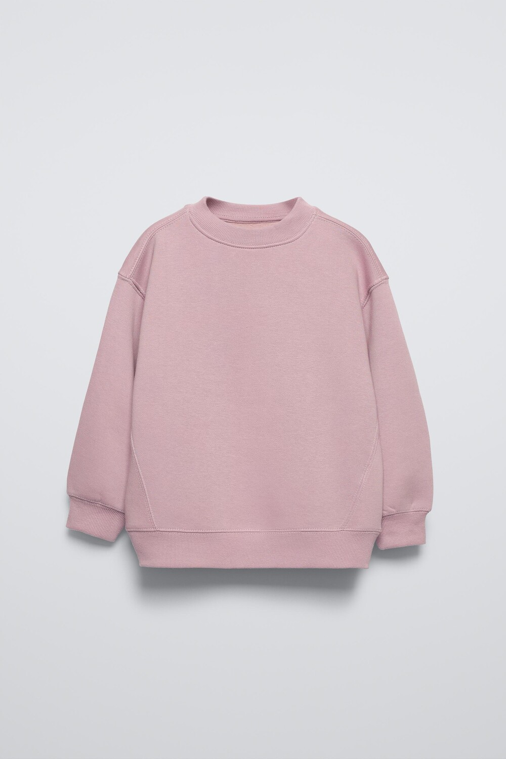 

Базовая плюшевая толстовка ZARA, розовый