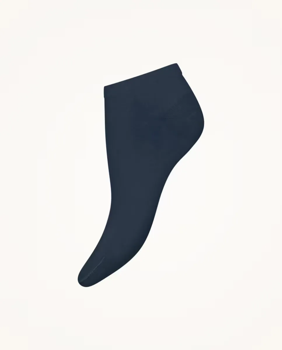 

Женские непрозрачные носки на щиколотке Wolford, синий индиго
