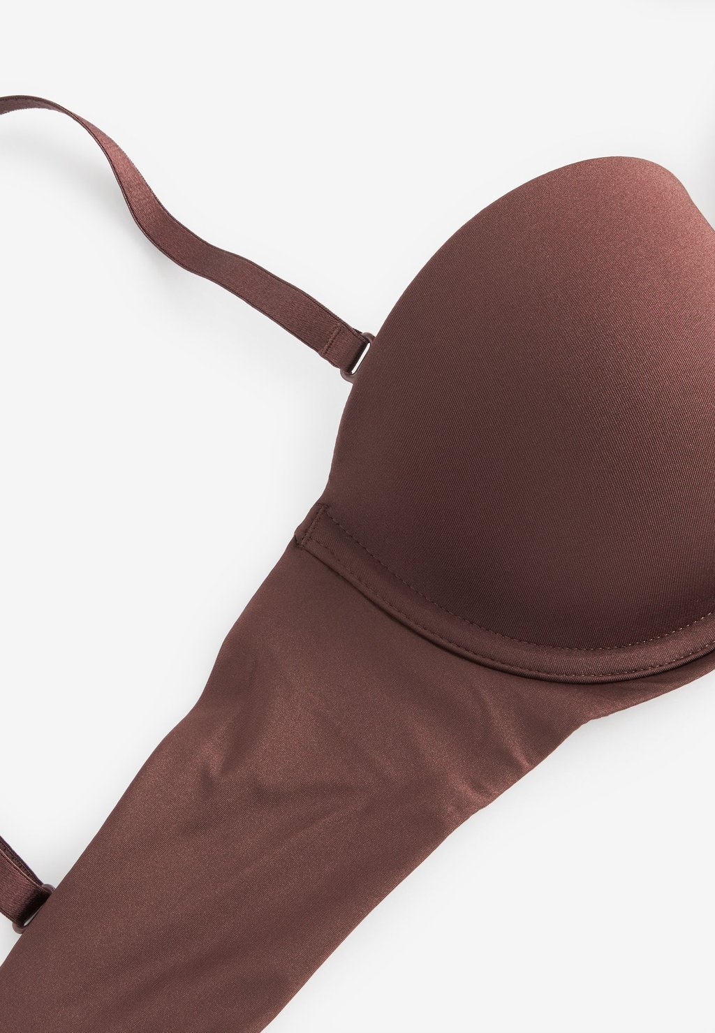 Бюстгальтер пуш-ап Reggiseno con spalline regolabili Next, бежевый — фото 4