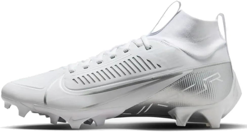 Бутсы для футбола мужские Nike Vapor Edge Pro 360 2, белый/металлик серебристый — фото 3