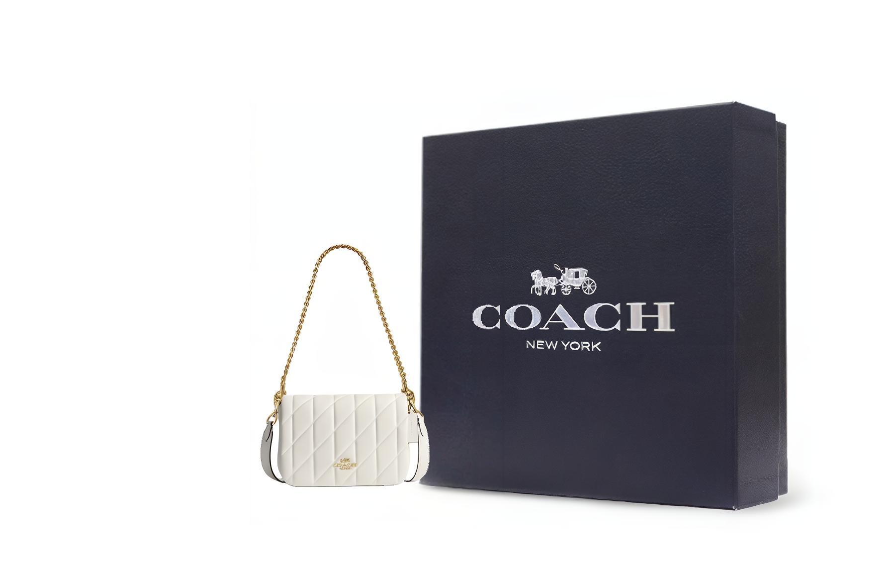 

COACH Кожаная сумка через плечо