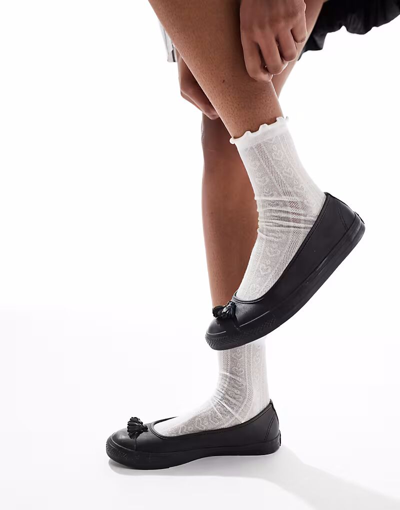 Балетки Converse Chuck Taylor All Star черного цвета