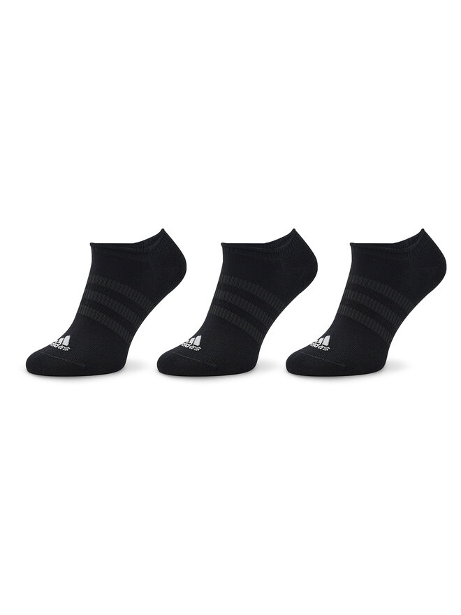 

Носки Thin and Light No-Show Socks 3 Pairs adidas, черный