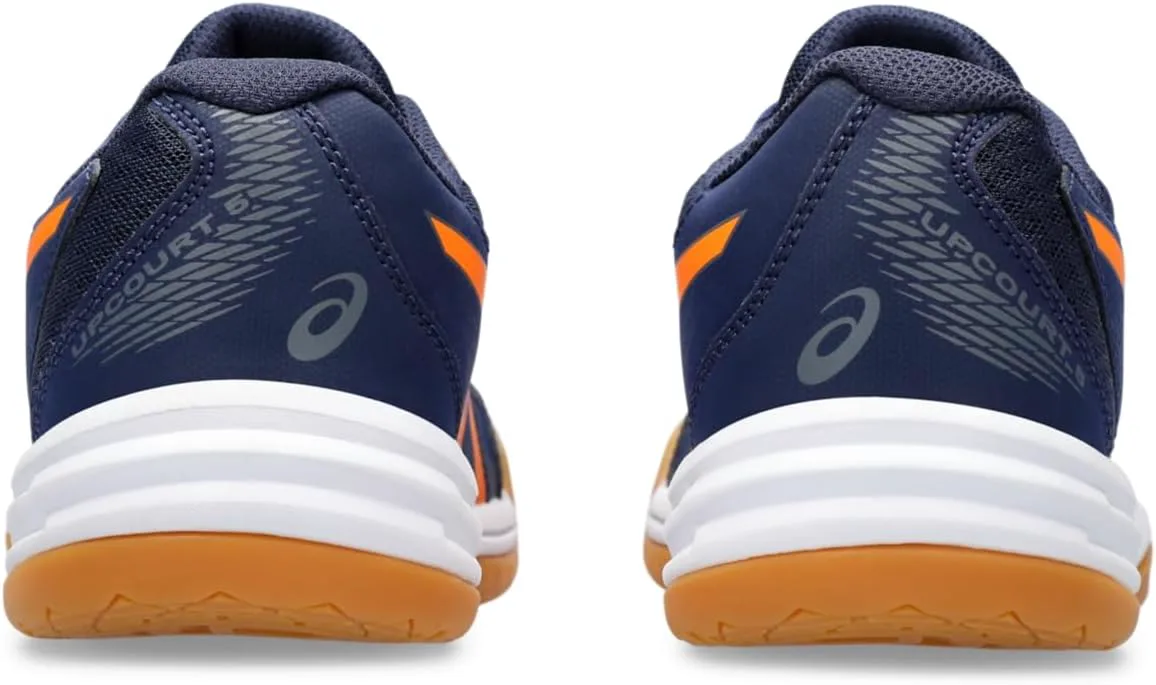 Детские волейбольные кроссовки ASICS Upcourt, оранжевый — фото 4