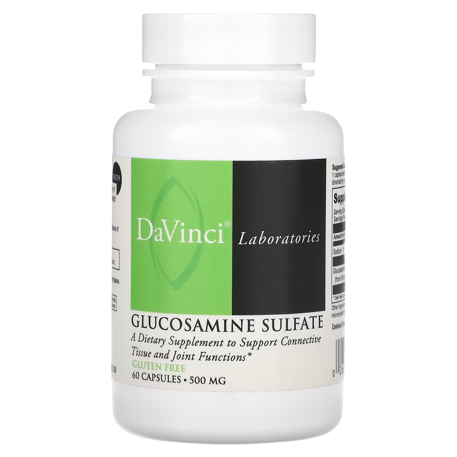 

DaVinci Laboratories of Vermont Глюкозамина сульфат 60 капсул