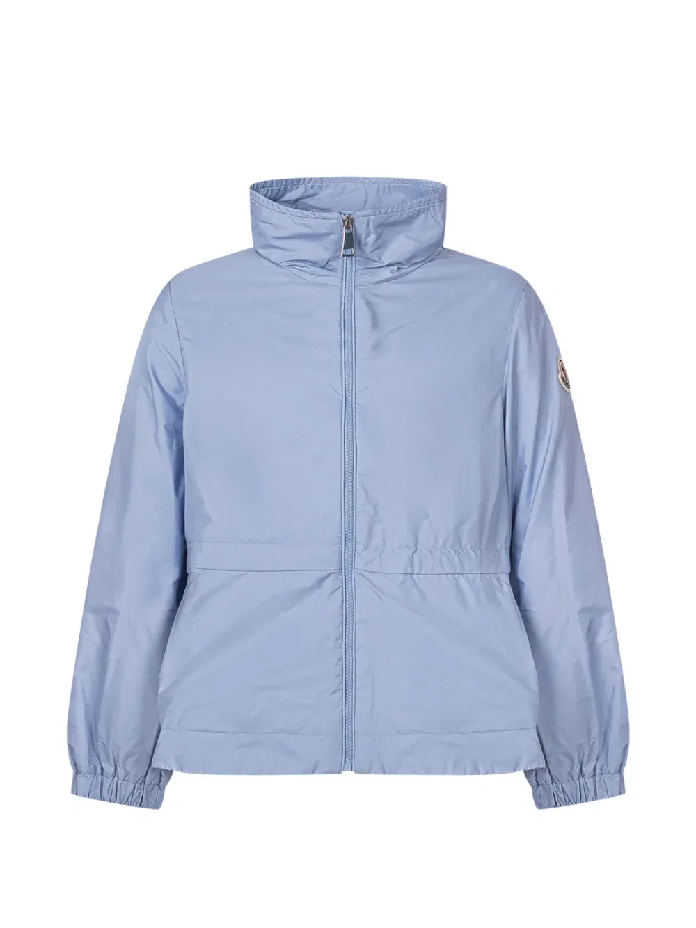 Куртка с высоким воротником на молнии Moncler Enfant, синий