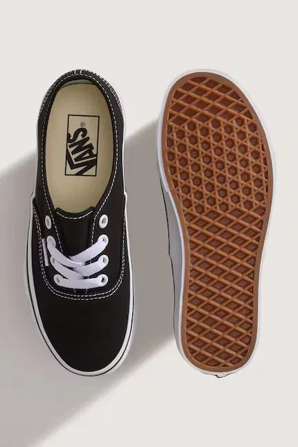 Кеды AUTHENTIC детские Vans, черный — фото 4