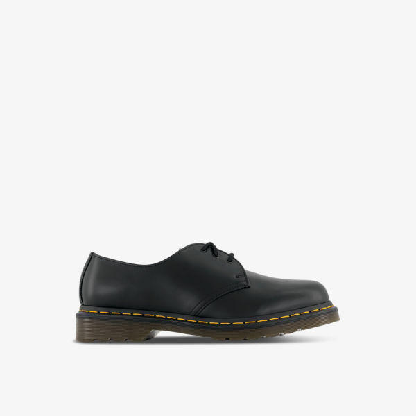 

Кожаные туфли на массивной подошве с 3 люверсами Dr. Martens, черный