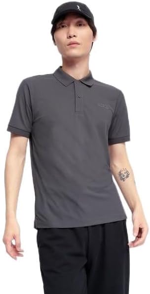 

Мужская повседневная поло-рубашка Aigle из быстросохнущей ткани Coolmax, темно-серый