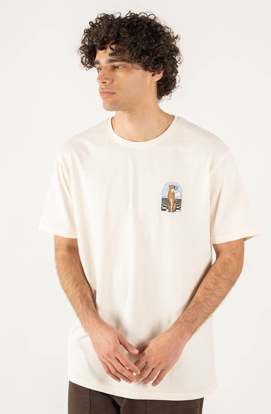 

Футболка с принтом FEARLESS DREAMER UNISEX Kaotiko, черный