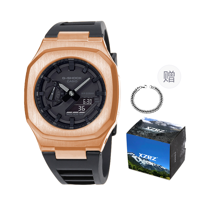 

Унисекс часы CASIO серии с двойным дисплеем жидкокристаллическим/аналоговым черные