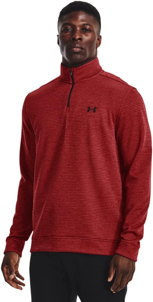 

Толстовка Under Armour Storm с молнией на четверть, (610) Stadium Red/Black
