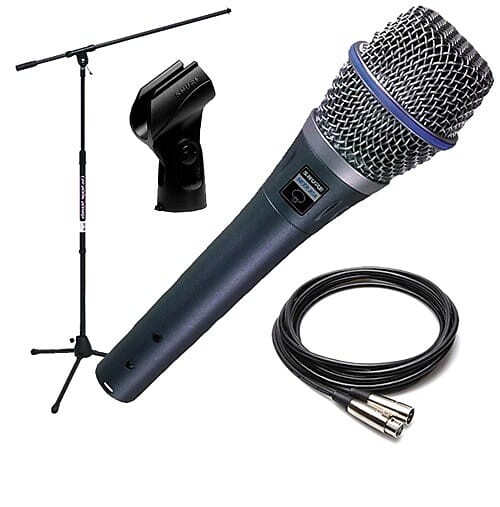 

Конденсаторный микрофон Shure BETA 87A Supercardioid Dynamic Mirophone