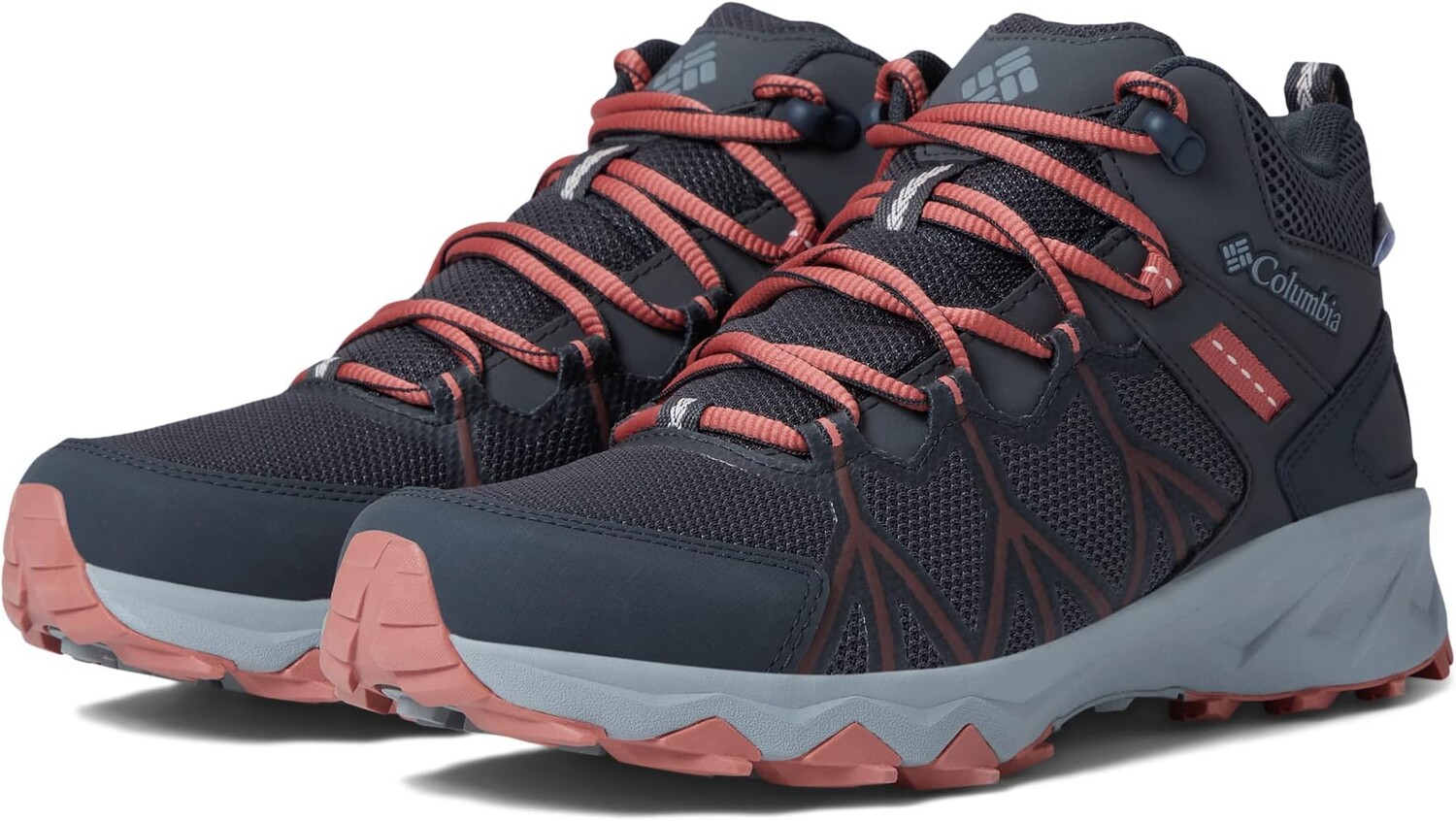 

Ботинки Columbia Peakfreak II Mid Outdry, цвет Dark Grey/Dark Coral