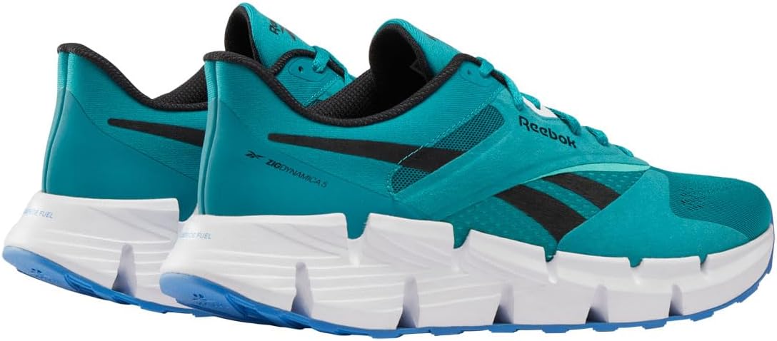 Кроссовки Reebok для взрослых унисекс Zig Dynamica 5, зеленый — фото 3