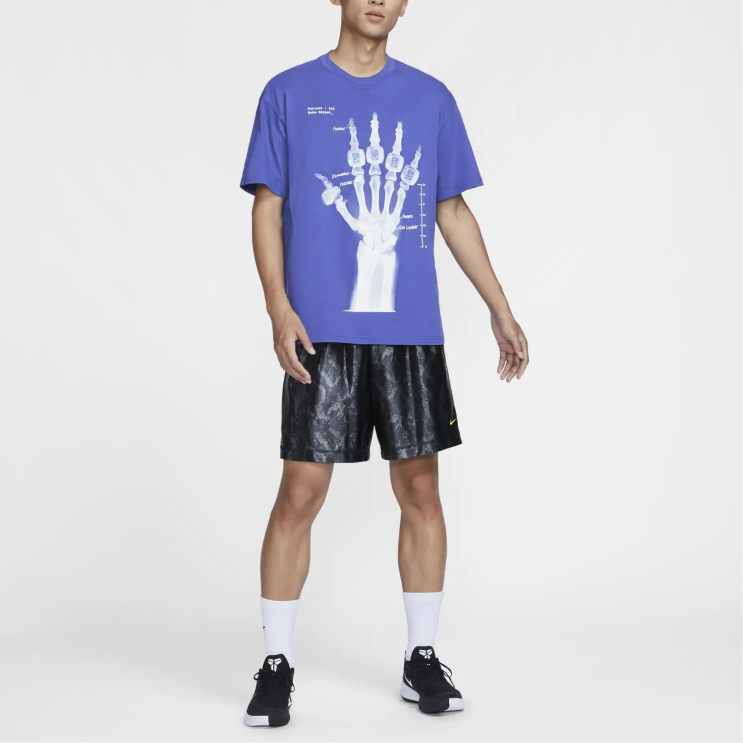 Футболка Nike Kobe Bryant Broken Not Beaten, цвет Harmony Blue — фото 4