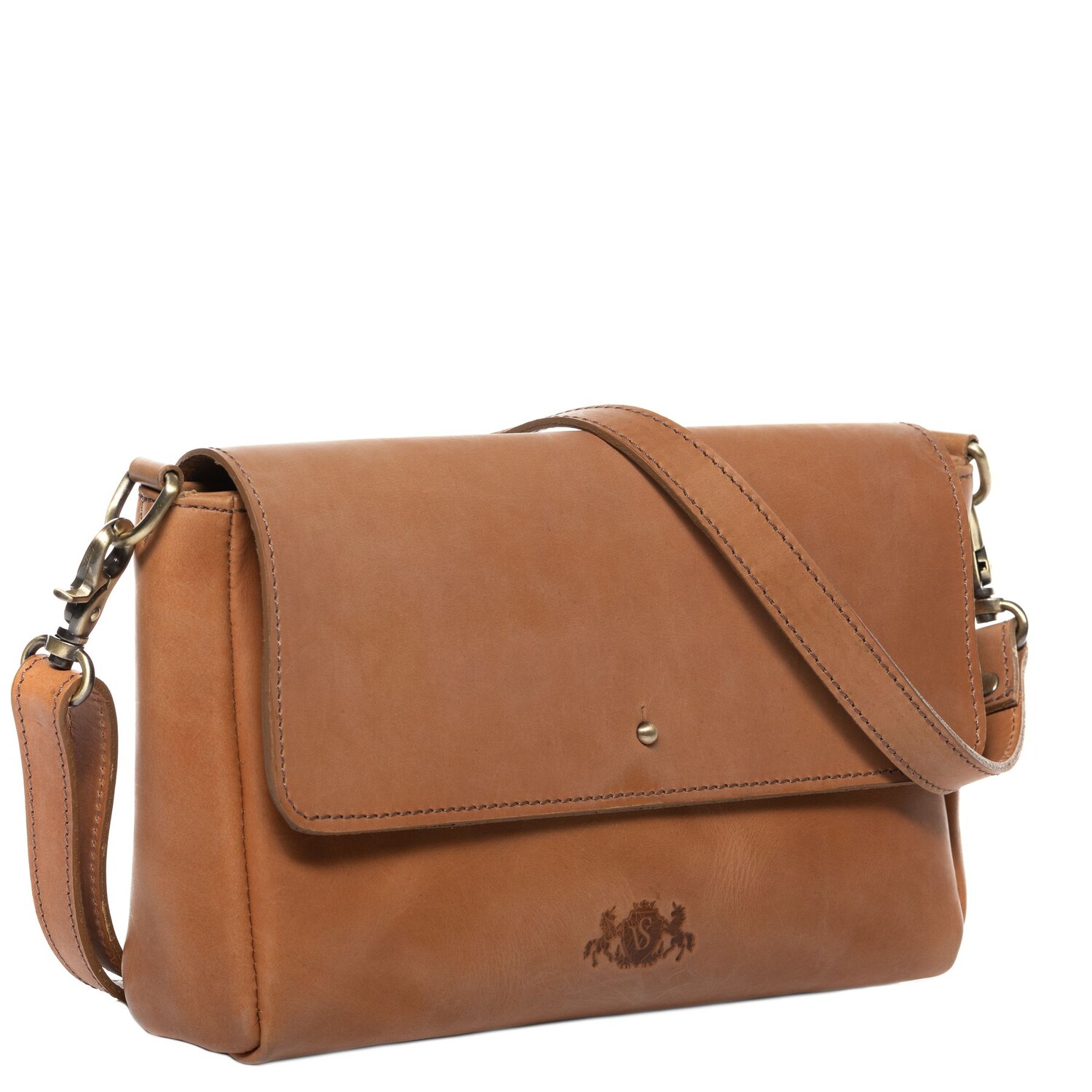 

Сумка SID & VAIN Leder Umhängetasche Leder Umhängetasche Damen ELSA, бежевый