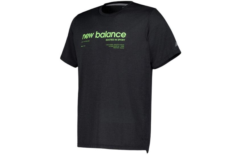 

Футболка мужская черная New Balance, черный