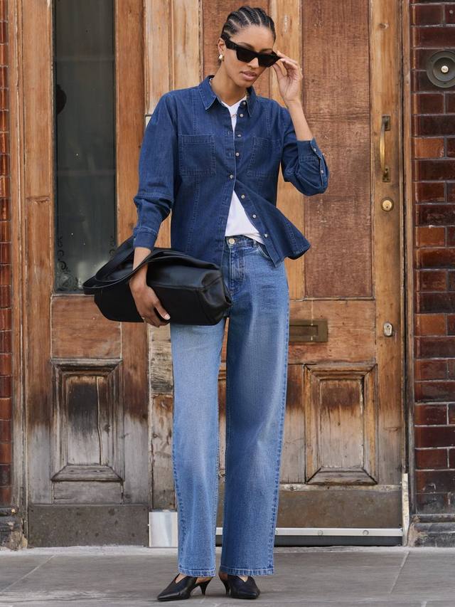 

Джинсовая рубашка Damaris Baukjen, Mid Indigo