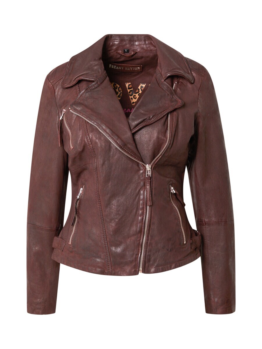 

Кожаная куртка FREAKY NATION Between-Season Jacket, красный