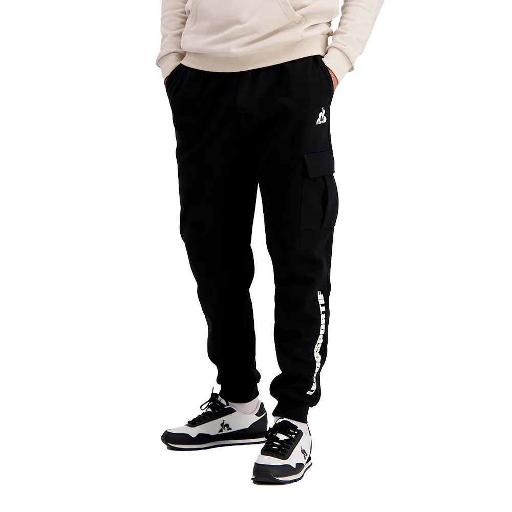 

Спортивные брюки Le Coq Sportif Contemporain Loose N°1, черный