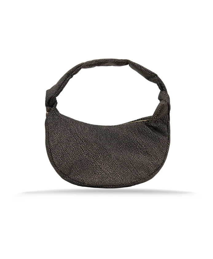 

Сумка через плечо Animalier с кожаной отделкой Borbonese, коричневый