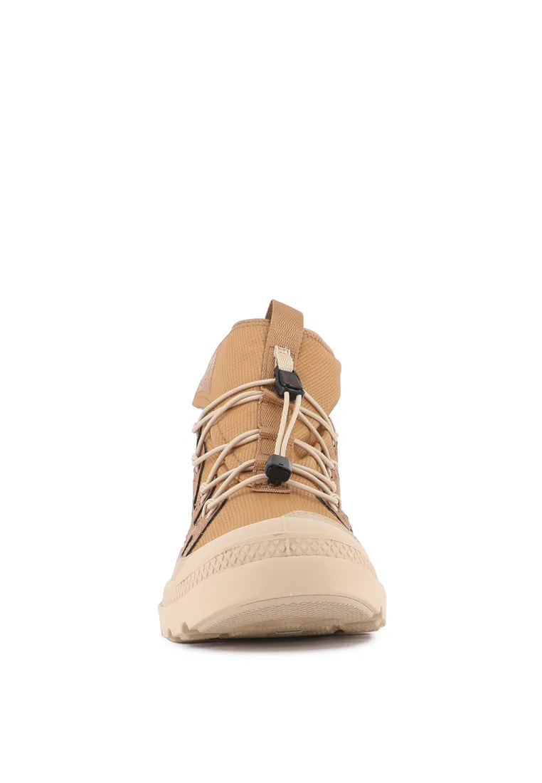 Кроссовки-ботинки высокие, водонепроницаемые, PAMPA LITE WATERPROOF, UNISEX Palladium, коричневый — фото 3