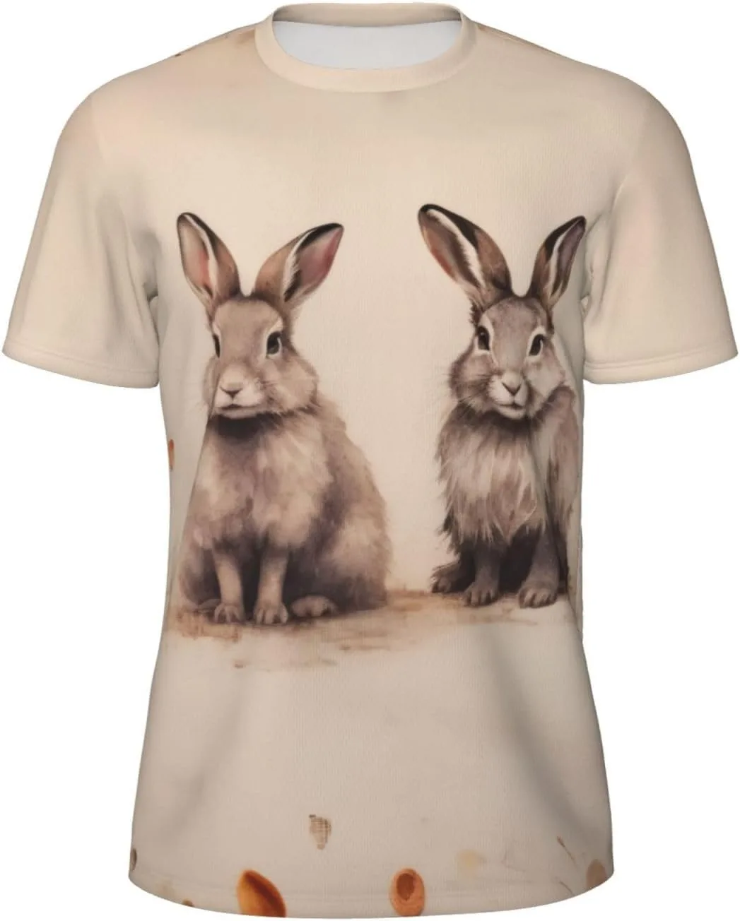 

Футболка мужская Rabbit Background, принт, быстросохнущая jshmgchw