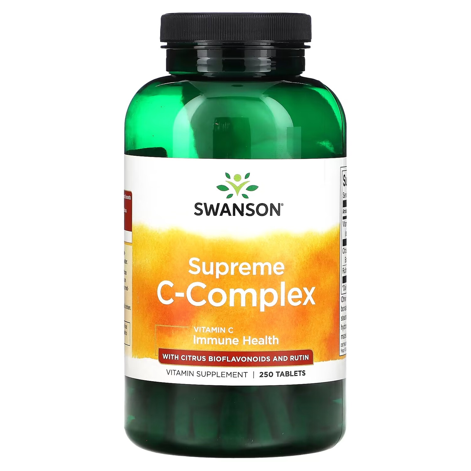 

Витамин С Swanson Supreme C-Complex с цитрусовыми биофлавоноидами и рутином, 250 таблеток