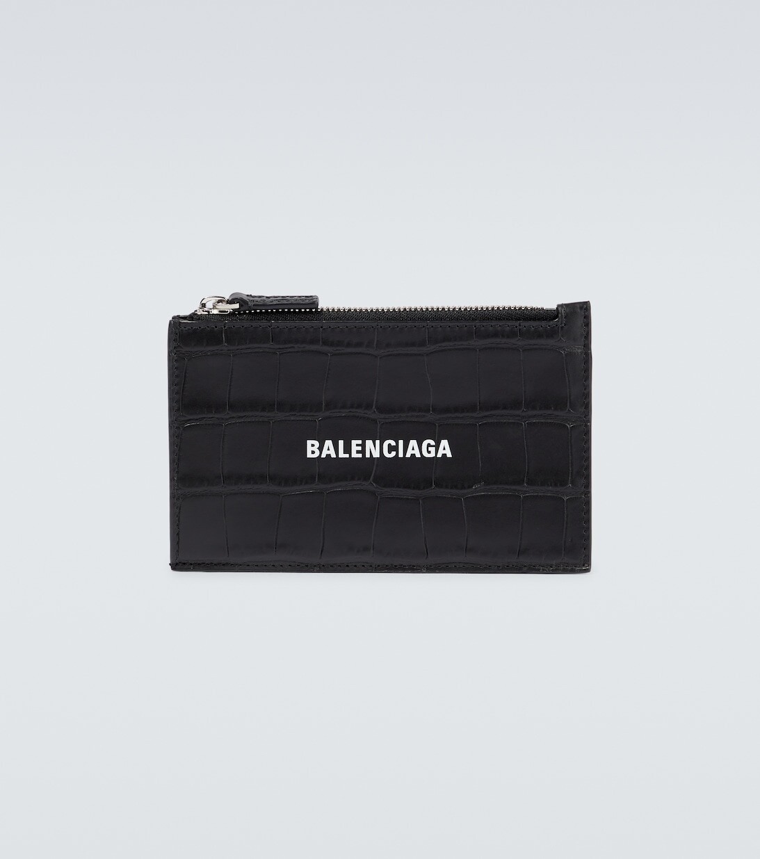 

Кошелек Cash из кожи с эффектом крокодила Balenciaga, белый