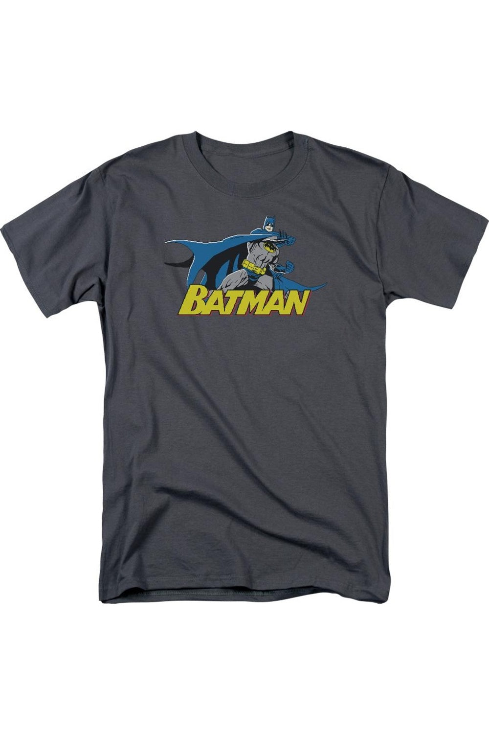 

Футболка с коротким рукавом Batman 8 Bit Cape для взрослых Gildan, цвет charcoal