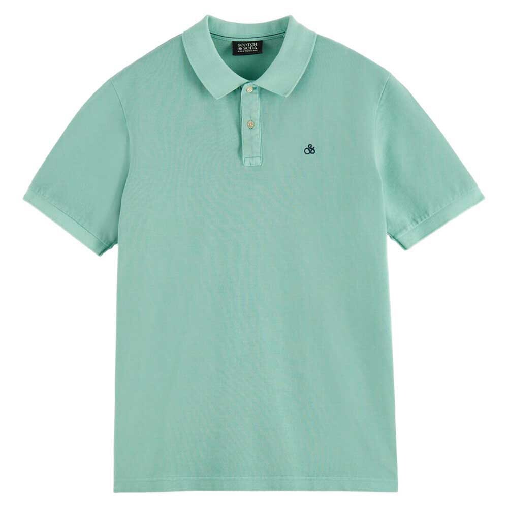 

Поло Scotch & Soda Garment, зеленый