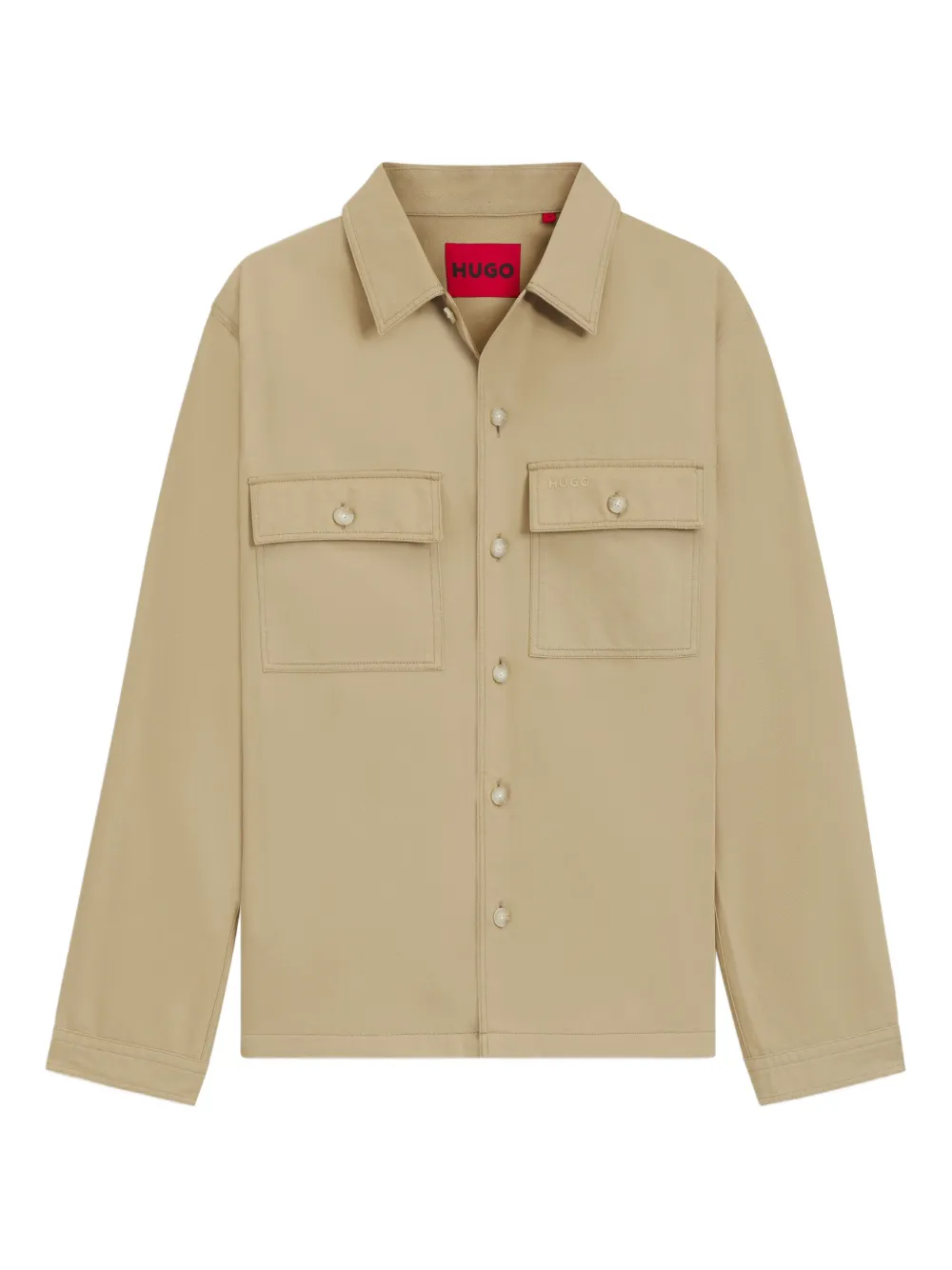 

Рубашка на пуговицах Hugo, коричневый