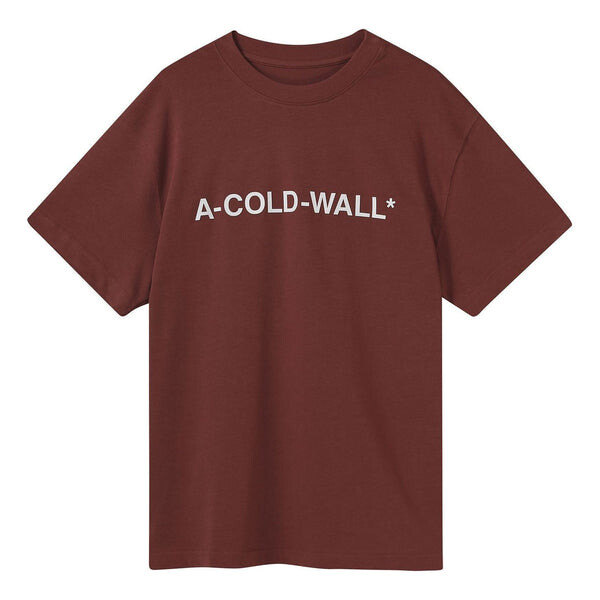 

Футболка essential logo t-shirt 'burnt red' A-Cold-Wall*, красный