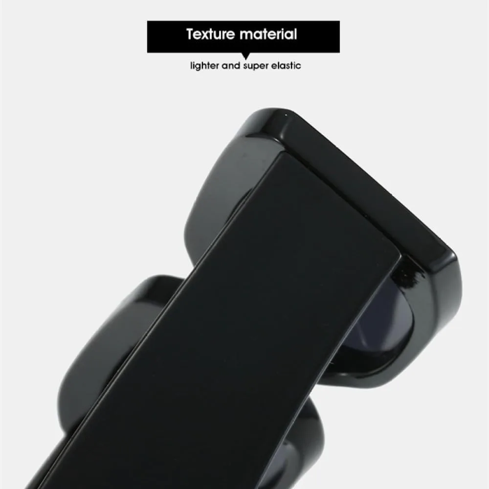 

Модные солнцезащитные очки 2027 года для женщин: градиентные солнцезащитные очки UV400, ретро-очки из геля, трендовые солнцезащитные очки для мужчин MTZJH, Black Gray