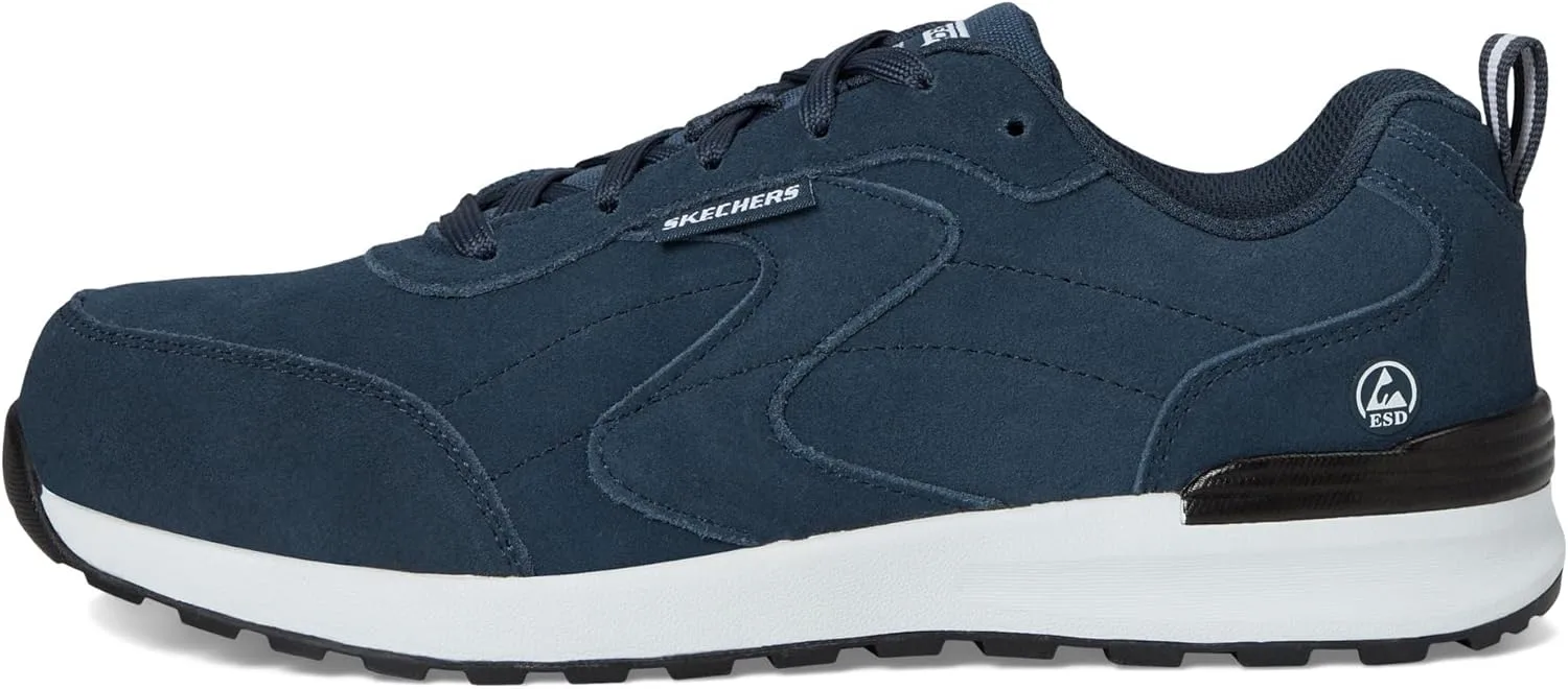 Мужские кроссовки Skechers Bulklin Atlis Comp Toe, синий — фото 4