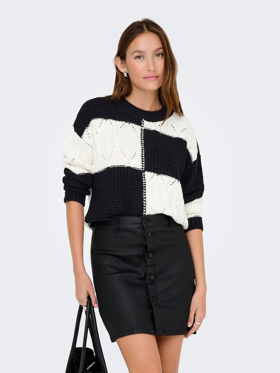 

Джемпер ONLY JDYJUSTY LS MIX STRUCTURE, Black