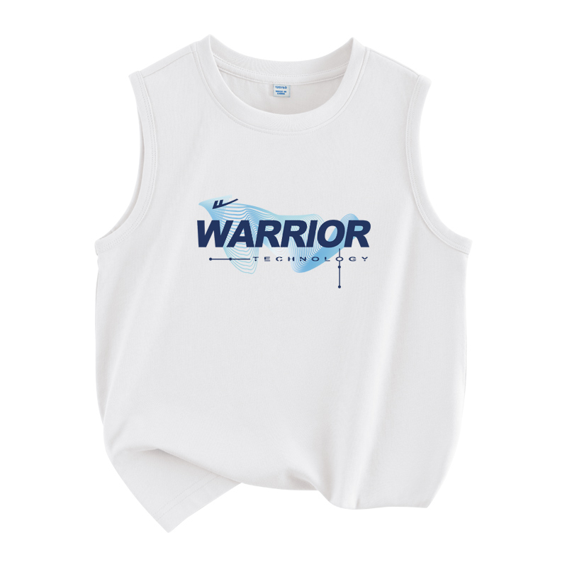 Детский топ и майка с круглым вырезом WARRIOR, medium серый/h technology line — фото 3