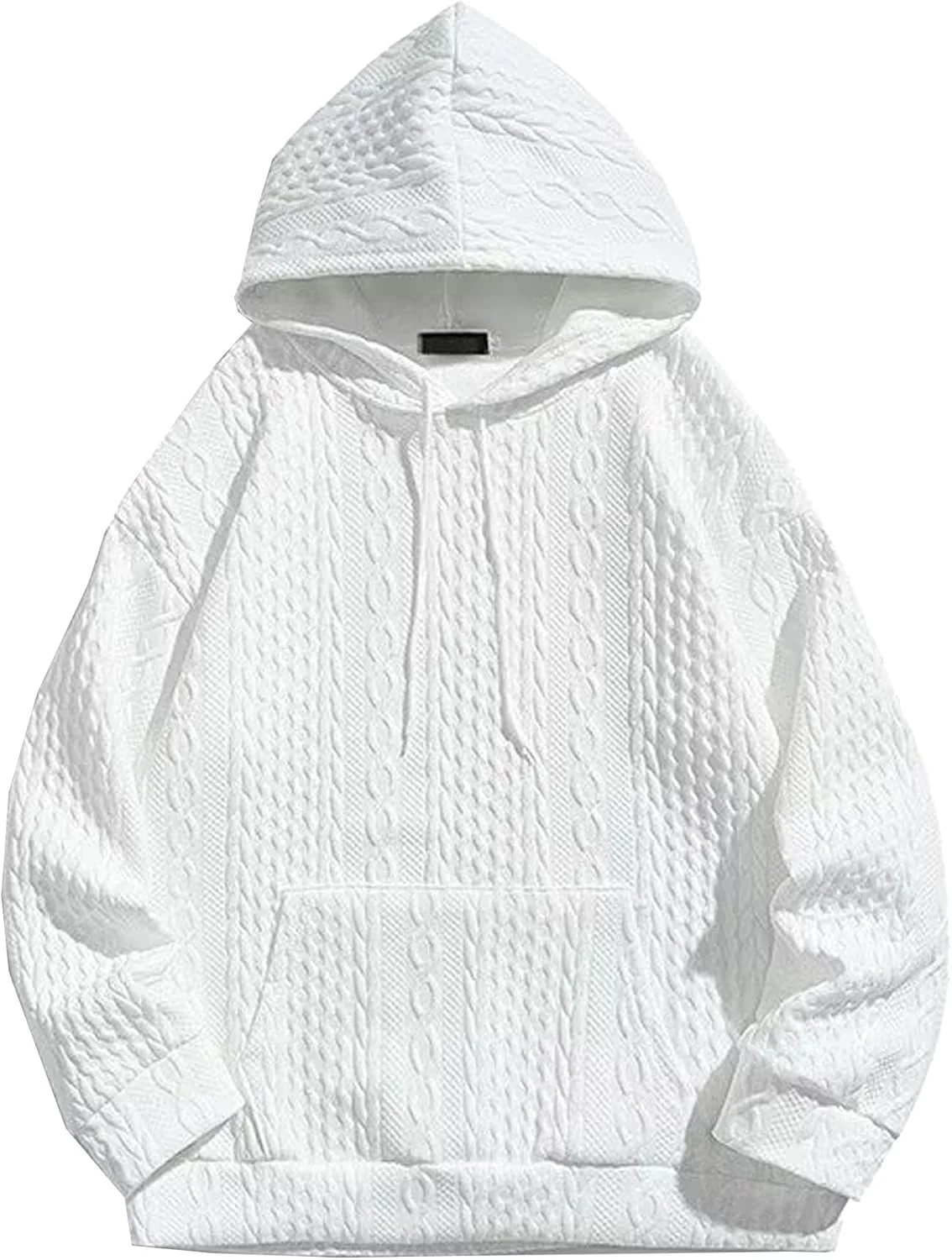 

Мужской худи Down Twists с длинными рукавами, карманом и утеплением