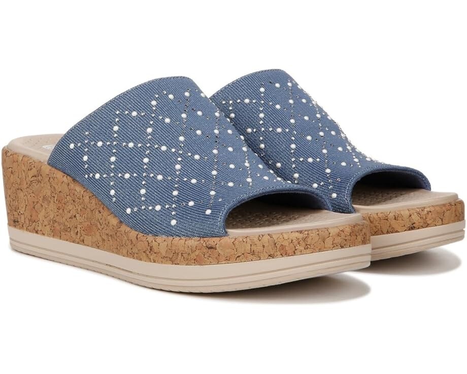 

Сандалии Bzees Royal Wedge, цвет Blue Shimmer