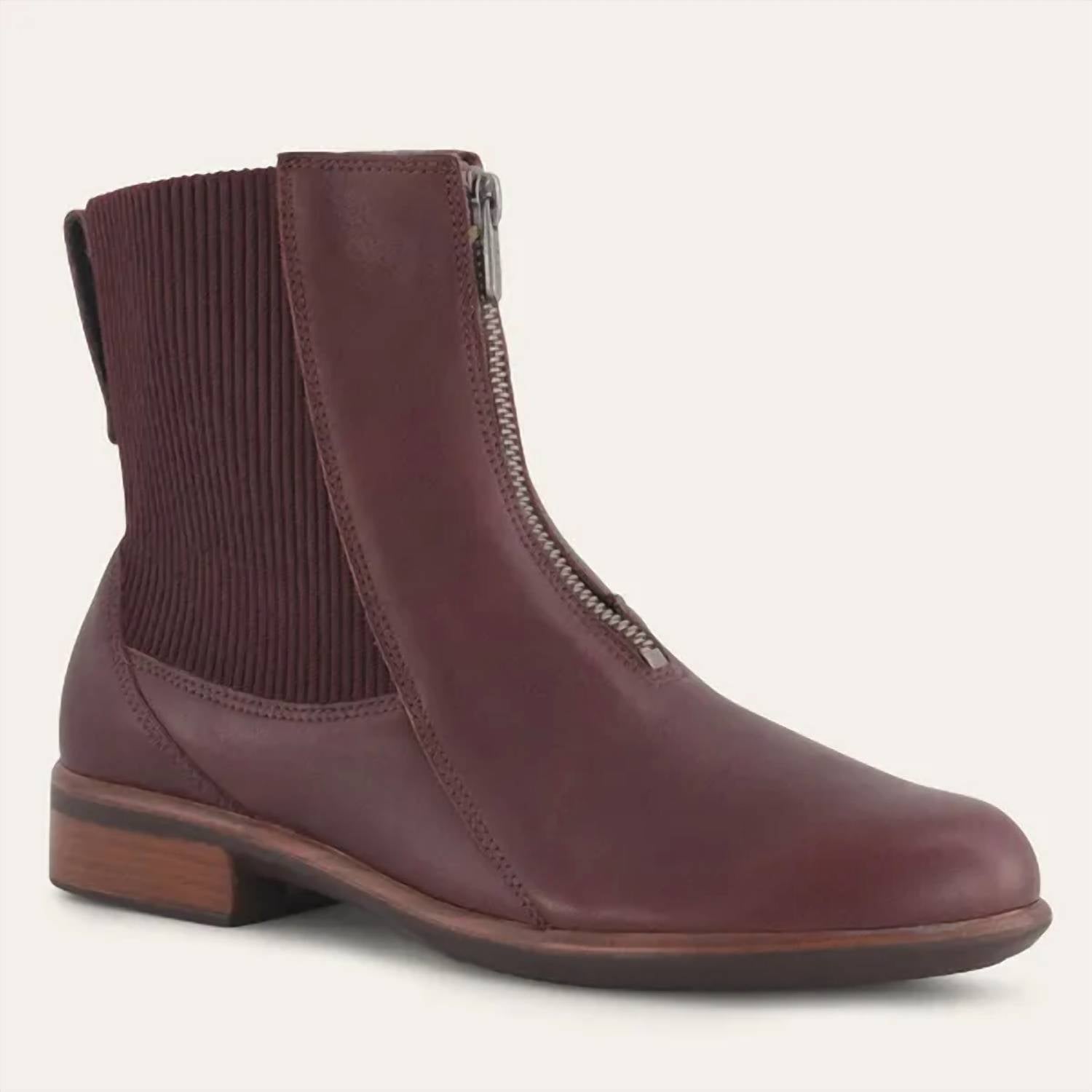 Женские ботинки Bora в цвете кордован NAOT, Cordovan