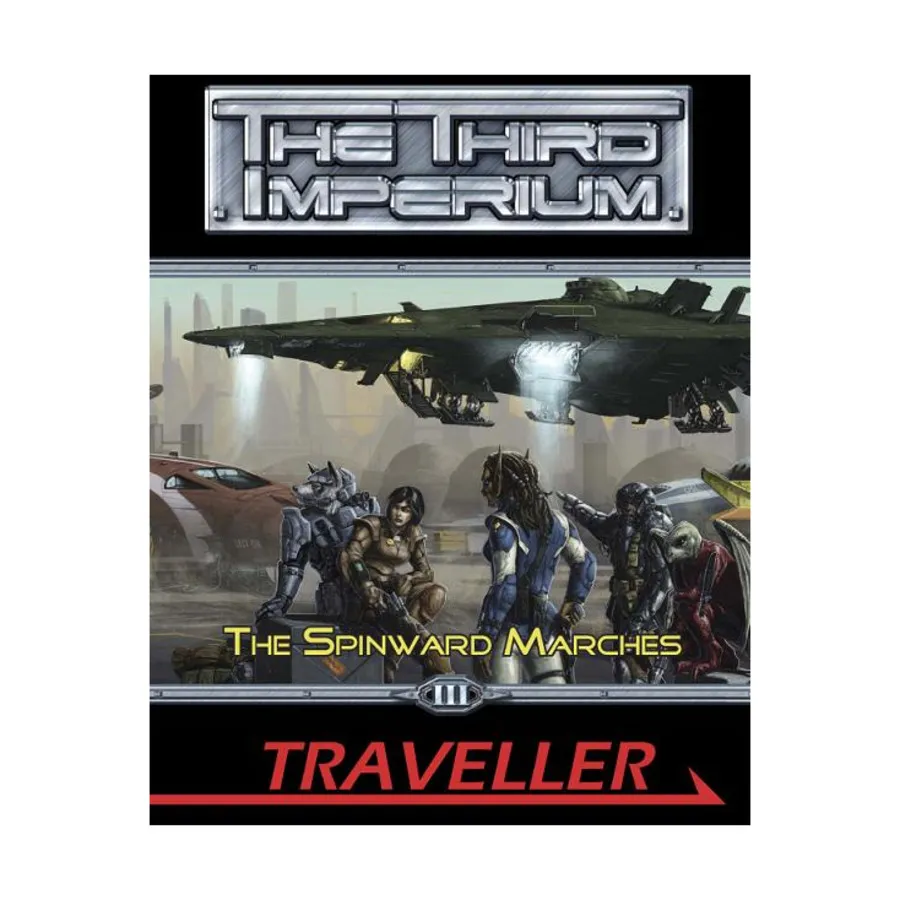 

Spinward Marches, Traveller (Mongoose 1st Edition) - The Third Imperium, мягкая обложка