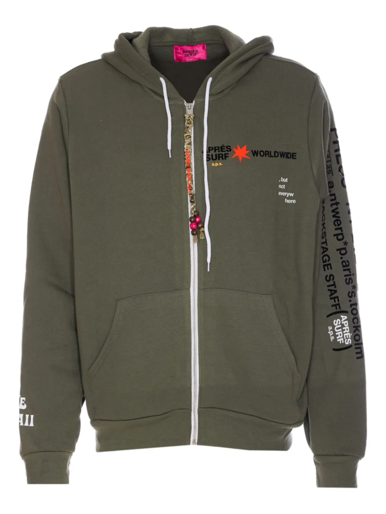 

Pret A Surf худи с логотипом, зеленый